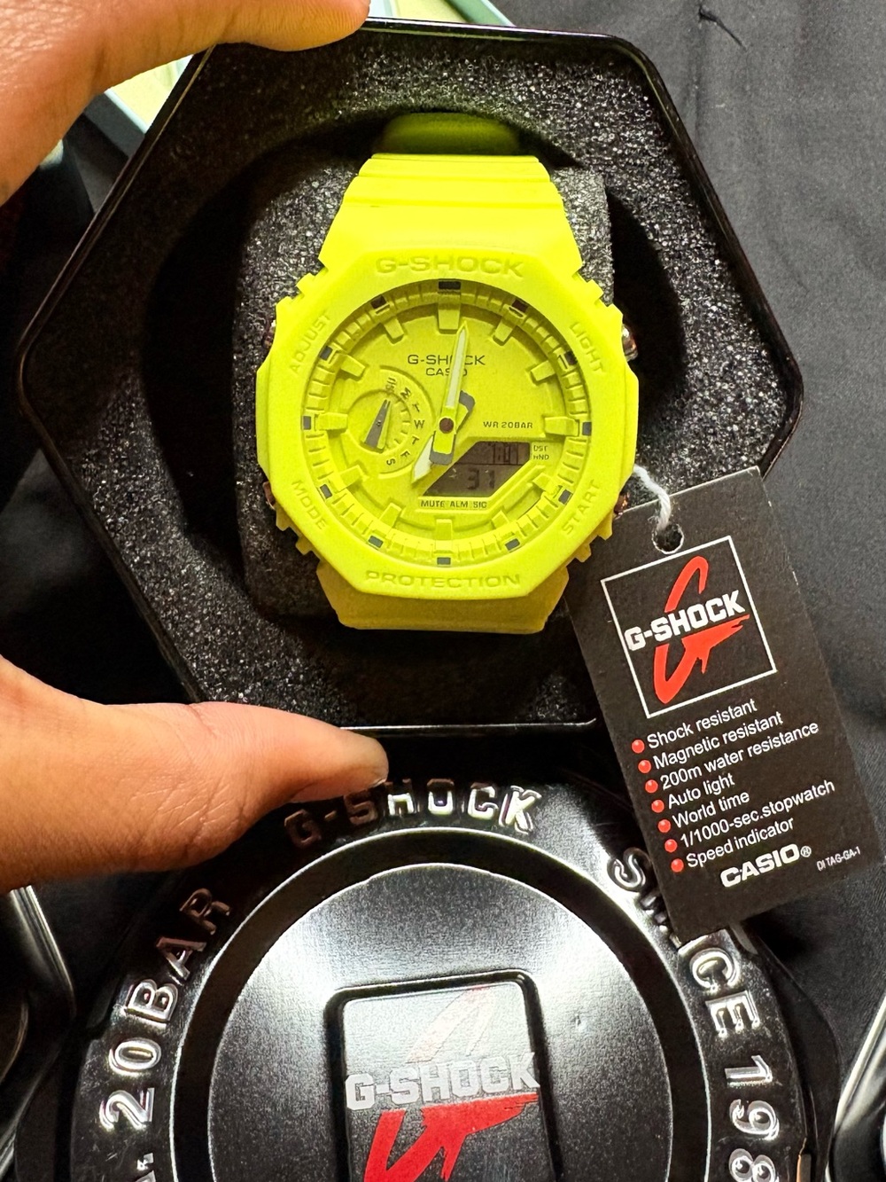 G-Shock Neon Green Men’s Sport Watch